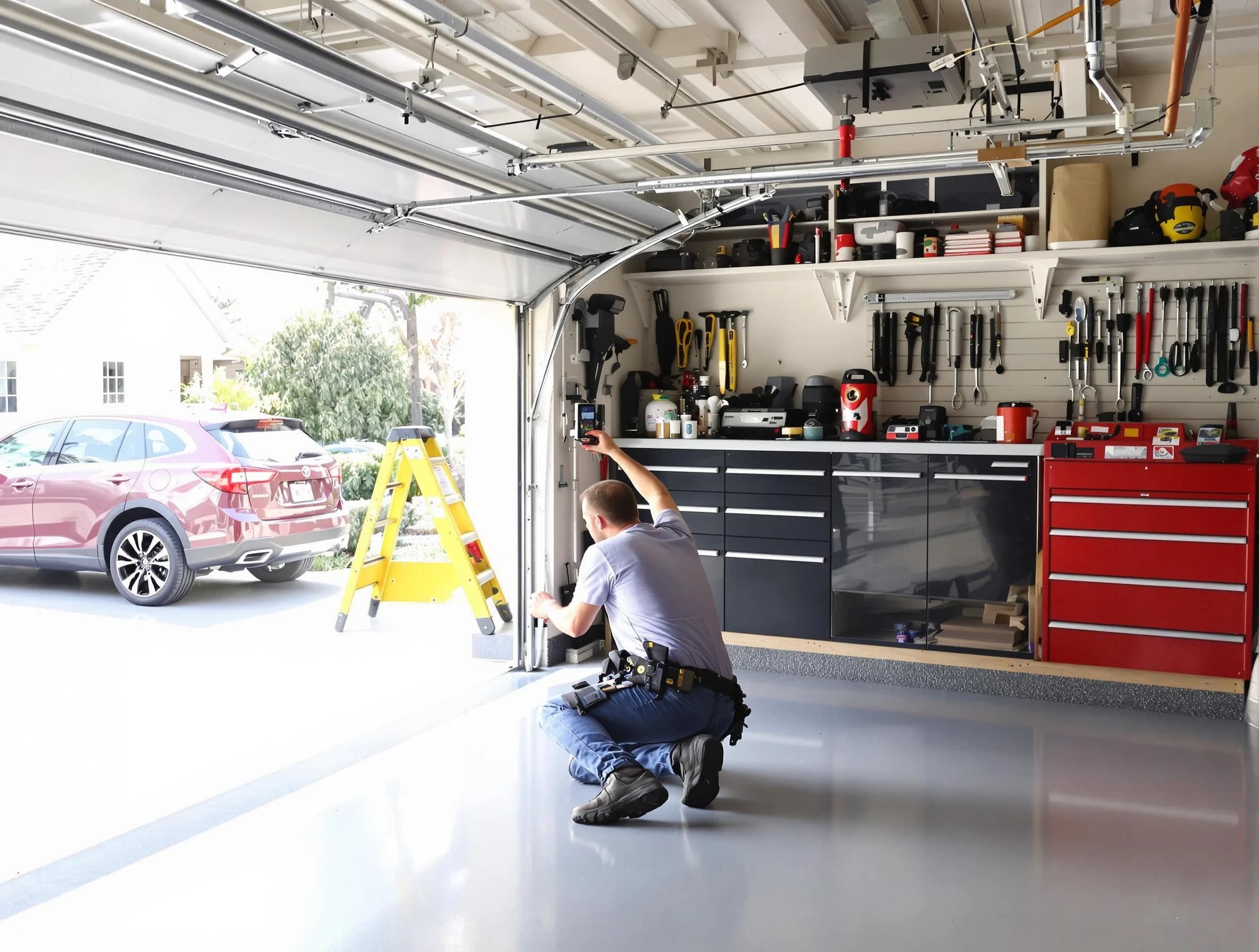 Local garage door repair service by Johns Creek Garage Door Repair in Johns Creek