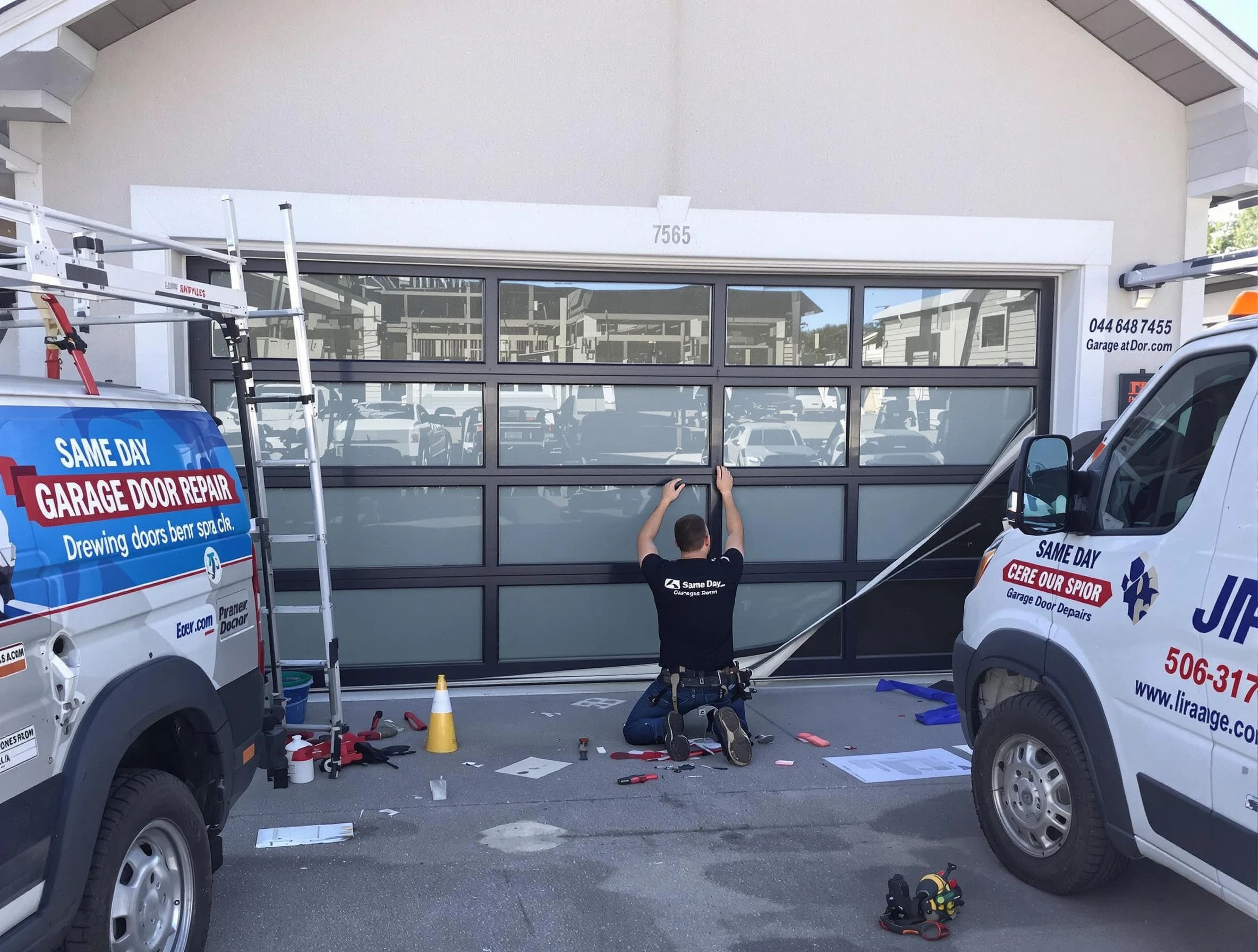 Johns Creek Garage Door Repair providing same-day garage door repair in Johns Creek