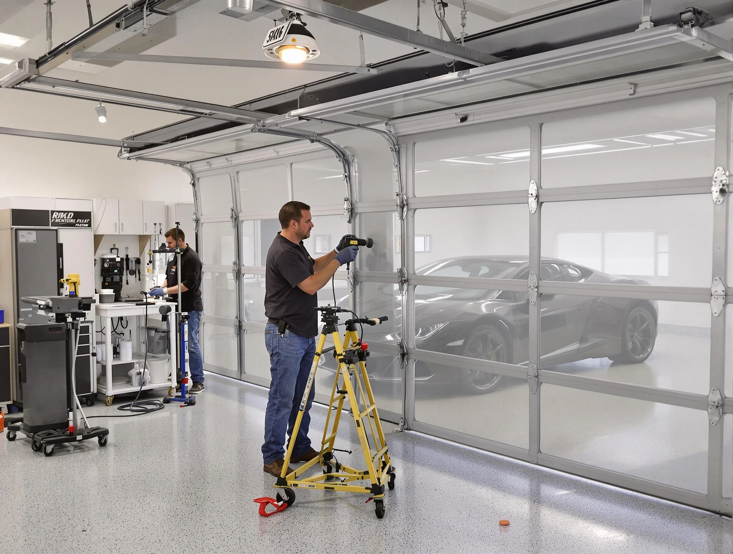 Garage Door Dents Repair in Johns Creek