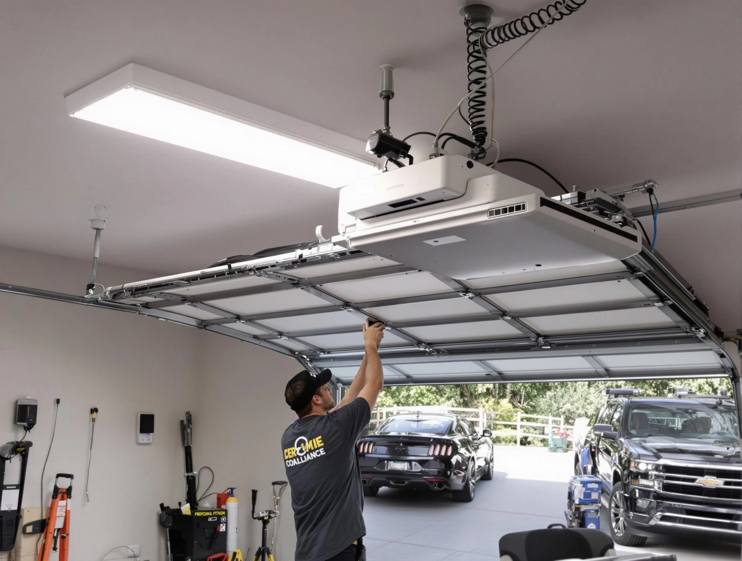 Garage Door Opener Installation in Johns Creek