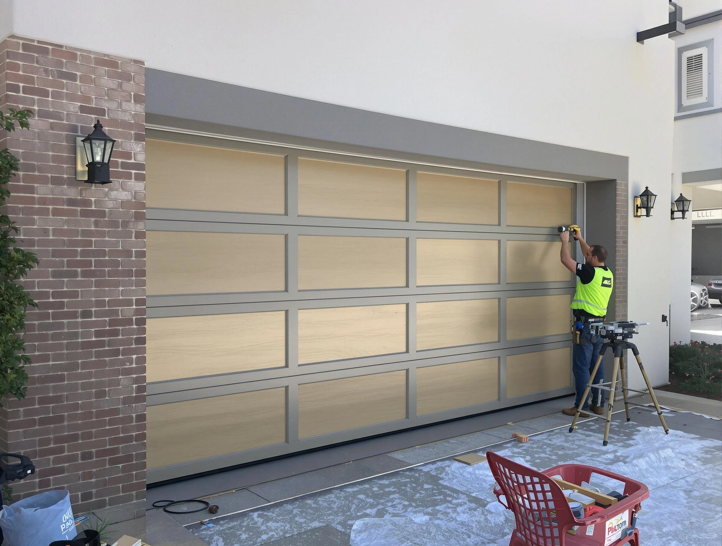 Garage door replacement service by Johns Creek Garage Door Repair in Johns Creek